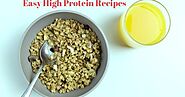 Easy High Protein Recipes- Quick and Easy To Make Oatmeal Recipe