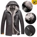 Los Angeles Sheepskin Fur Leather Jacket CW878207