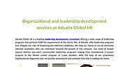 Organizational and leadership development services at Advatix Global HR.pdf | DocDroid