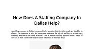 How does a staffing company in Dallas help.pdf | DocDroid