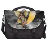 Fairy Sitting On Moon Messenger Bags - Tackk