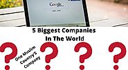 Top 5 biggest companies in the world By market value 2020