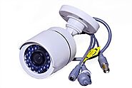 Buy Sinloe 2 MP Bullet CCTV Camera Compatible with All DVRs HDCVI TVI CVBS and AHD, Comes with Switch to Support, Wea...