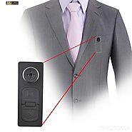 Buy GaramaElectronics GarimaElectronics HD Audio and Video CCTV Cam Covert Spy Miniature Button Hidden Camera with SD...