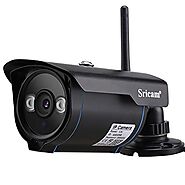 Sricam WiFi Wireless Sp007 2Mp 1080P Waterproof Outdoor Security Camera CCTV [Black]