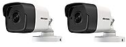 Buy HIKVISION DS-2CE1AH0T-ITPF (5MP) UltraHD 4K IR CCTV Bullet Camera 2 Pcs. Online at Low Price in India | HIKVISION...
