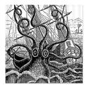Kraken Shower Curtain - Octopus-Squid-Kraken Attack -Best Selection (with image) · showercurtain