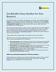 Get Reliable Fancy Number for Your Business by Fancywala - Issuu