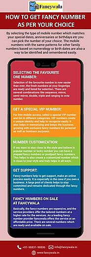 23: How to Get Fancy Number as Per Your Choice - Fancywala
