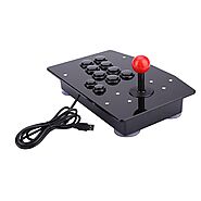 Acrylic Wired USB Arcade Joystick For Fighting Games | Shop For Gamers