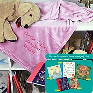 Personalisable Blanket & Book Gift Set