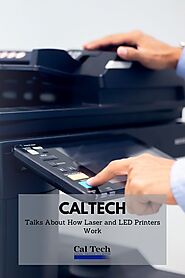 The Printer Repair Service Company Talks About How Laser and LED Printers Work