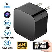 Buy Asleesha WiFi HD 4K Spy Camera Charger Light Vision 1920P x 1080P HD USB Wall Charger WiFi Hidden Spy Camera for ...