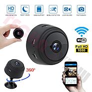 Buy TECHNOVIEW Spy Camera Mini WiFi Wireless Hidden HD 1080P with Night Vision Small Nanny Cameras for Home Office Ro...