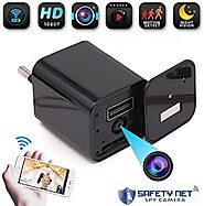 Buy CAM 360 Spy Camera Hidden Wireless Mini WiFi USB Wall Charger Camera with Remote View HD 1080P Video Audio Secret...