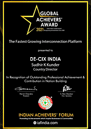 DE-CIX India wins the Fastest Growing Interconnection Platform Award