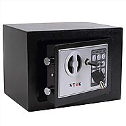 SToK® ST-ES1723 Small Electronic Safe/Safe Locker/Safe Box/Electronic Safe Lockers for Home and Office Size- (23X17X1...