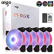 Aigo RGB 120mm LED PC Case Fans | Shop For Gamers