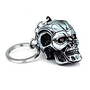 Terminator Skull Head Key Chain | Shop For Gamers