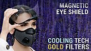 Breeze: the cooling face mask with gold and silver filters by Artech — Kickstarter