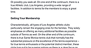 What to Look for When Choosing a Country Club Membership - Google Docs