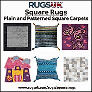 Square Rugs - Plain and Patterned Square Carpets