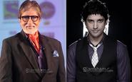 Amitabh Bachchan & Farhan Akhtar on Set of DO Movie - Day 1 -