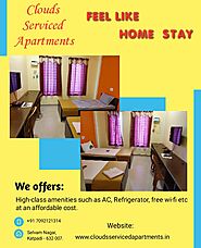 Feel like Home Stay with our Clouds Serviced Apartments