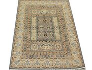 Buy 5x7/8 Traditional Rugs Grey / Ivory Fine Hand Knotted Wool Area Rug MR024101 | Monarch Rugs