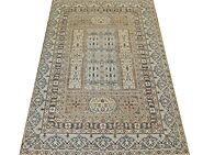 Buy 6x9 Traditional Rugs Lt. Blue Fine Hand Knotted Wool Area Rug MR024100 | Monarch Rugs