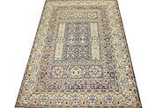 Buy 5x7/8 Traditional Rugs Grey / Ivory Fine Hand Knotted Wool Area Rug MR024865 | Monarch Rugs