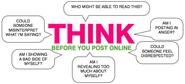Think about your comments ( before you post online)