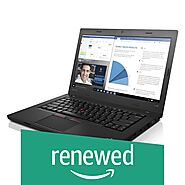 Buy (Renewed) Lenovo Thinkpad L460 14-inch Laptop (Core i5 6th Gen/8 GB/256 GB SSD/Windows 10/MS Office Pro 2019/Inte...