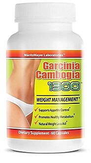 Garcinia Cambogia Extract 1300 Weight Management Contains 60% HCA 100 Bottles