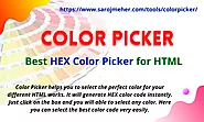 🎨 Color Picker - Best HEX Color Picker for HTML