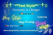 Text Style Generator & Changer (≈𝒞😍𝓅𝓎 & 𝒫𝒶𝓈𝓉𝑒彡★)