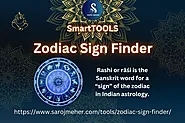Zodiac Sign Finder ~ Know Your Rashi From Name & DOB