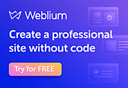 Weblium – intuitive AI-powered site builder