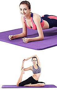Unique Decor Yoga Mat – Upgraded Yoga Mat Eco Friendly Non-Slip Exercise & Fitness, Workout Mat for All Type of Yoga,...