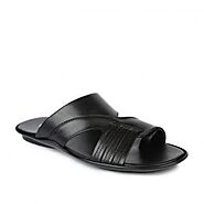 Coolers Men's Black Formal Slippers (COOL99-81)