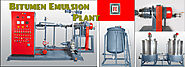 Emulsion plant manufacturers, Bitumen emulsion Plant.