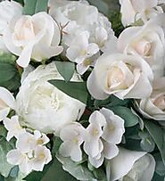 Ivory Silk Wedding Bouquets