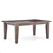 Pine Expandable Dining Table - Sundried Finish $1299