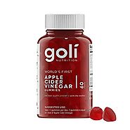 World's First Apple Cider Vinegar Gummy Vitamins by Goli Nutrition - Immunity, Detox & Weight - (1 Pack, 60 Count, wi...