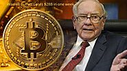Buffett Sees Bitcoin As a Store of Fear but loses $28B in one week...should have kept his Bitcoin!
