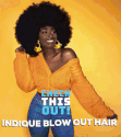 Indique Hair BOUNCE 'Blow-Out' Texture