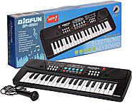 Buy divine man Electronic Piano Keyboard with 37 Keys and Microphone (Black) Online at Low Prices in India - Amazon.in