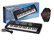 BabyBaba Free Digital Watch with 37 Key Piano for Kids and Recording Mic / Instrumental Piano