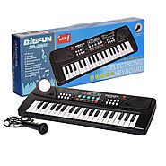 Buy Toys Island 37 Key Piano Keyboard Toy for Kids with Mobile Charger Power Option and Recording- Latest Edition Onl...