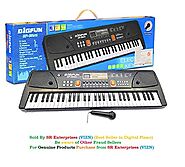 VIZN Electronic Piano Keyboard 61 Keys- Multi-Function Portable Piano Keyboard Electronic Organ with Charging Functio...